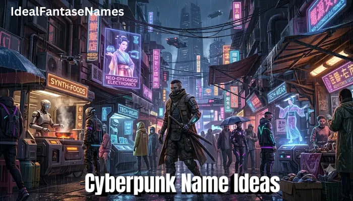 Cyberpunk Name Ideas
