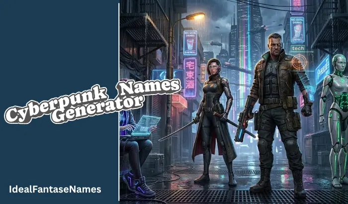 Cyberpunk Names Generator