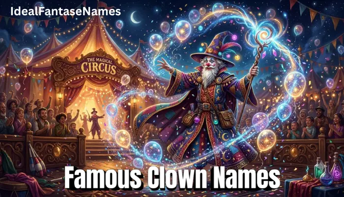 Famous Clown Names Famous Clown Names