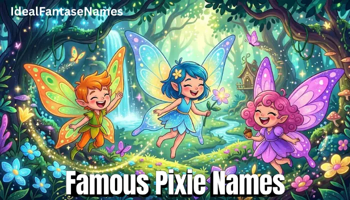 Famous Pixie Names