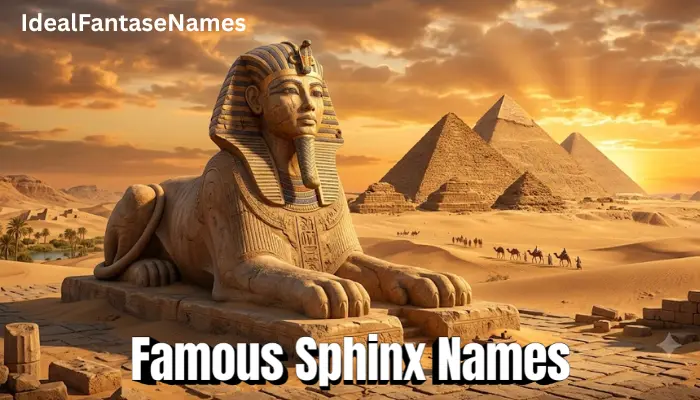 Famous Sphinx Names Famous Sphinx Names