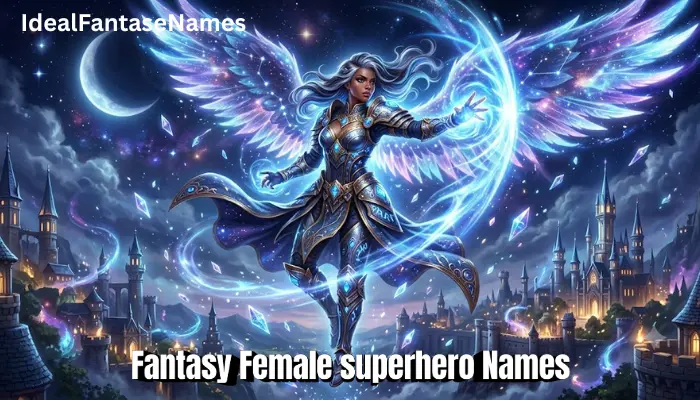 Fantasy Female superhero Names