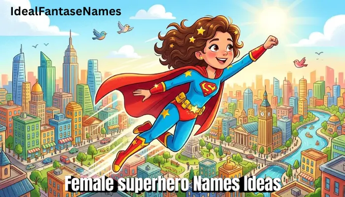 Female superhero Names Ideas
