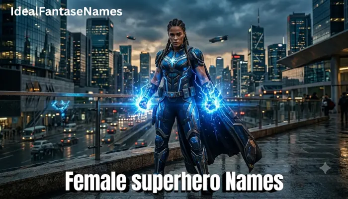 Top 100 Female superhero Names