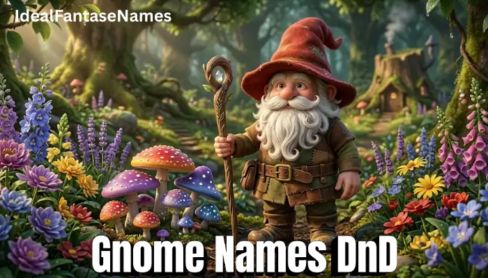 Gnome Names DnD Gnome Names DnD