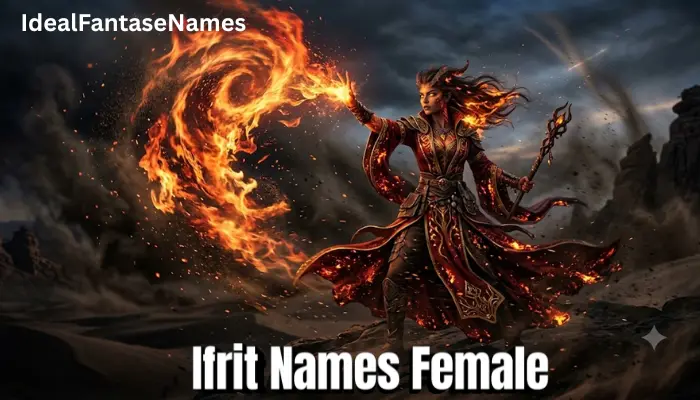 Ifrit Names Female Ifrit Names Female