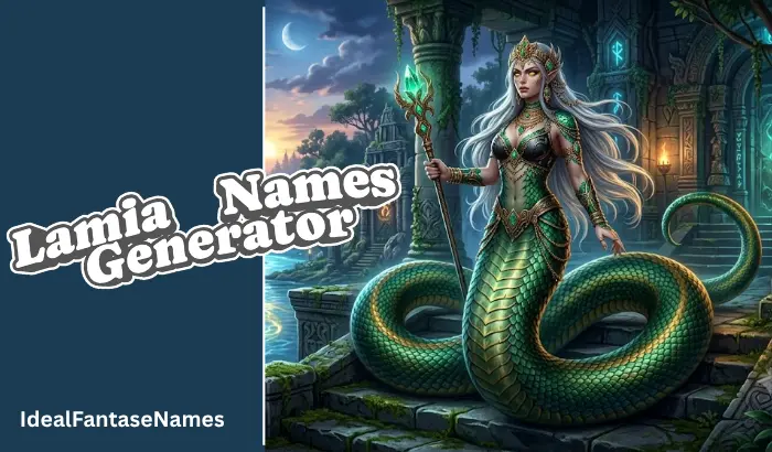 Lamia Names Generator