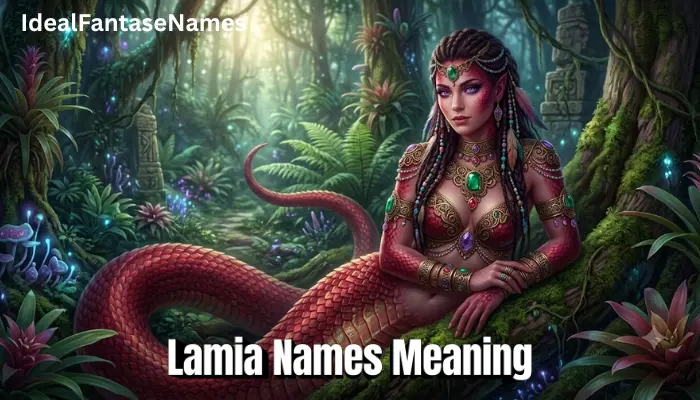 Lamia Names Meaning
