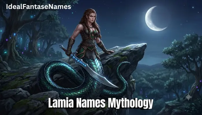 Lamia Names Mythology