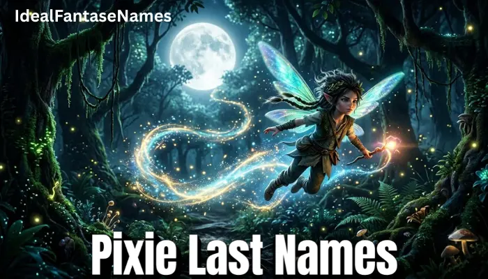 Pixie Last Names