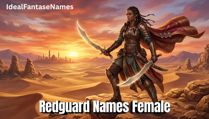 Redguard Names Female