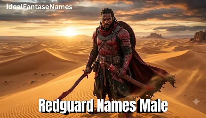 Redguard Names Male