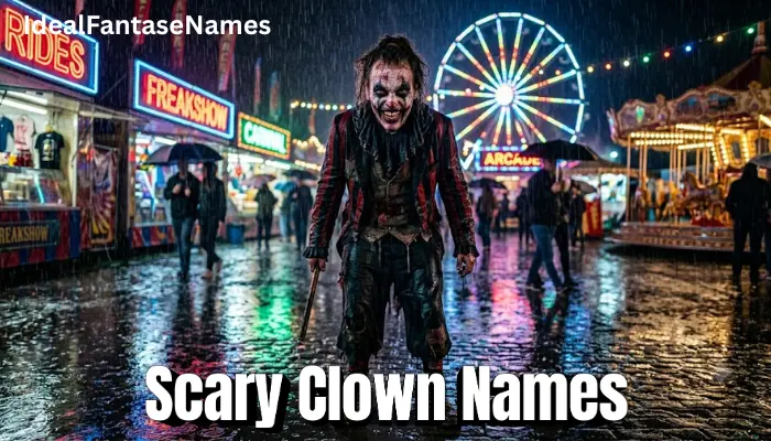 Scary Clown Names Scary Clown Names