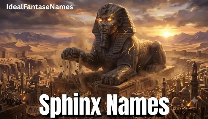 Sphinx Names 5e Sphinx Names 5e