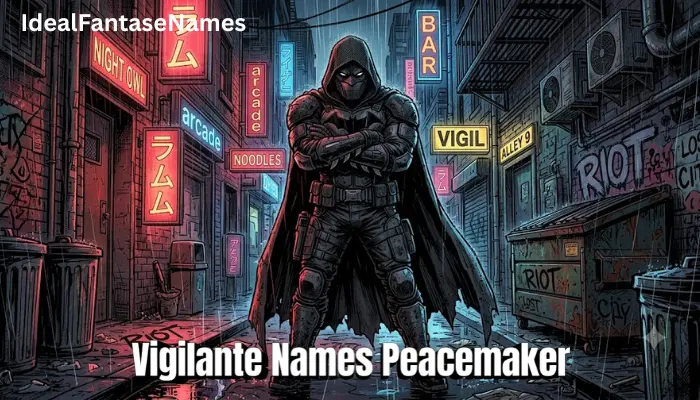 Vigilante Names Peacemaker